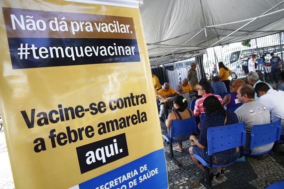 SES inicia ação de bloqueio contra a febre amarela na Central do Brasil